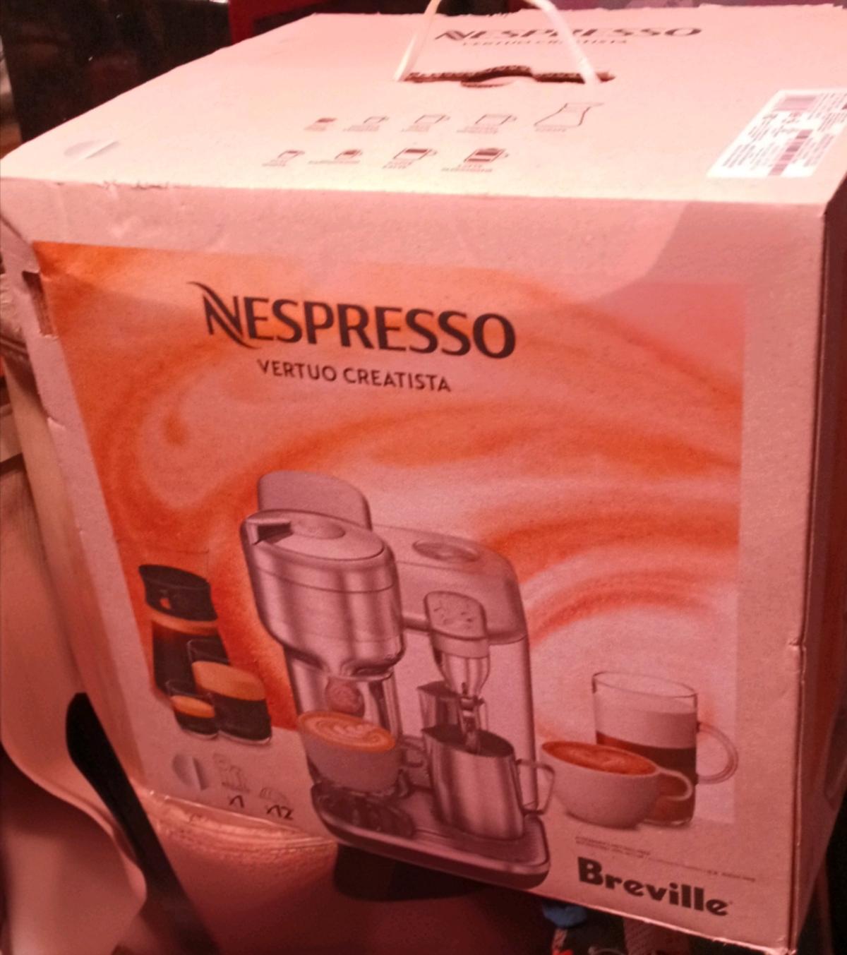 New Breville Nespresso Vertuo Creatista Coffee  Espresso