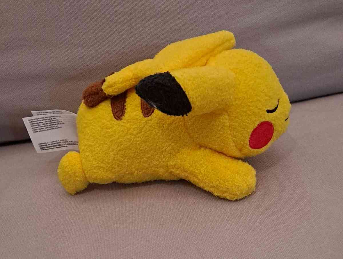 Pokmon Sleeping Pikachu NWT Jazwares 6 Plush 2024 - Winter Park, Florida - FleaMarketBay