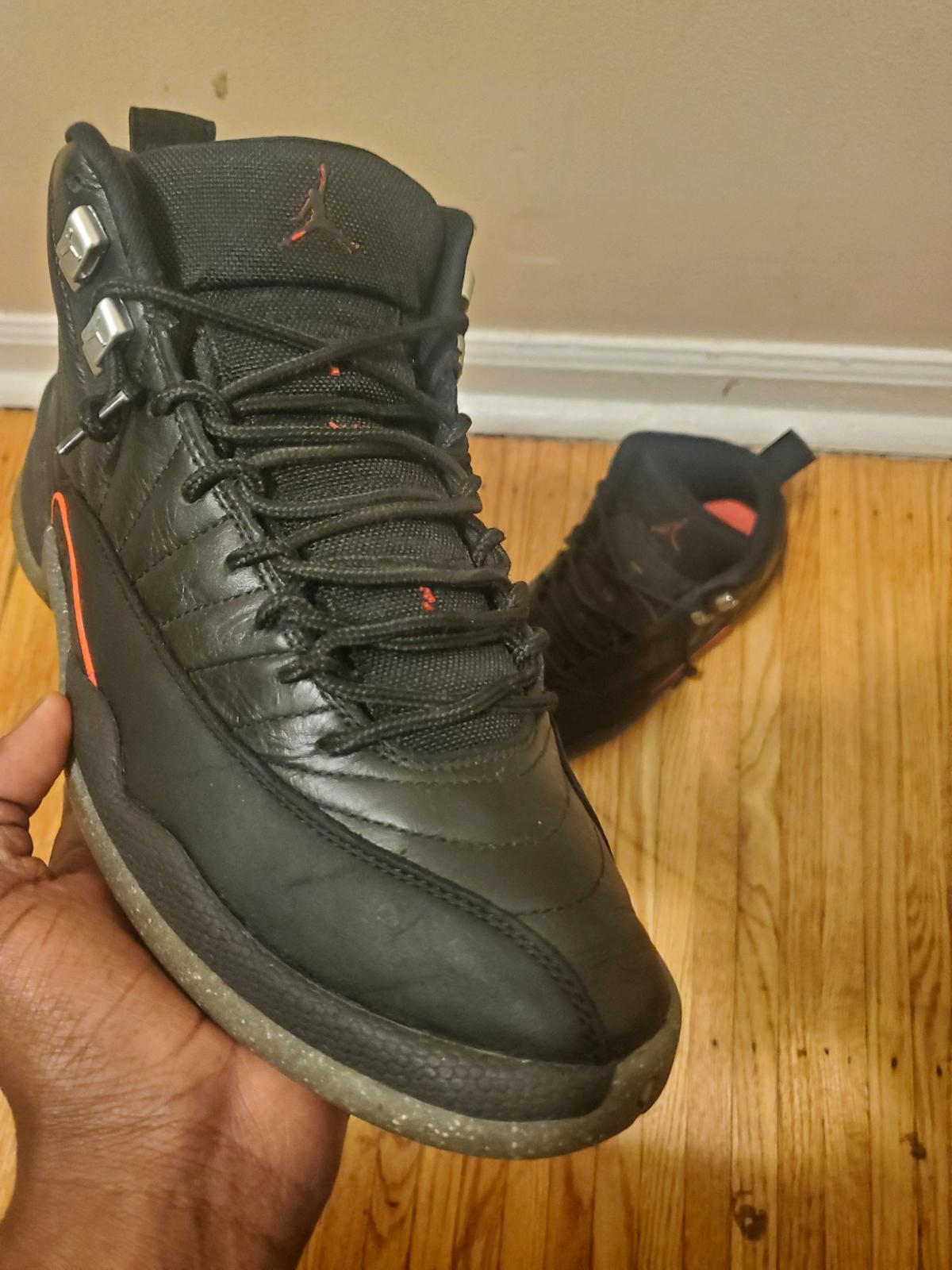 Jordan 12 Retro Untility Grind black and red - Rochester, New York - FleaMarketBay