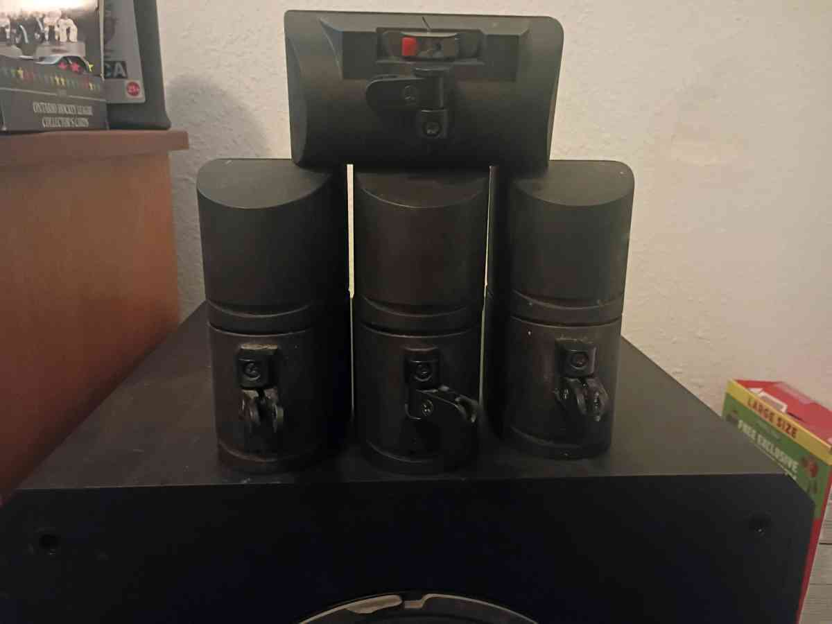 4PC  Bose Jewel Cube Direct Reflecting Series II Speakers Bl - Norfolk, Virginia - FleaMarketBay
