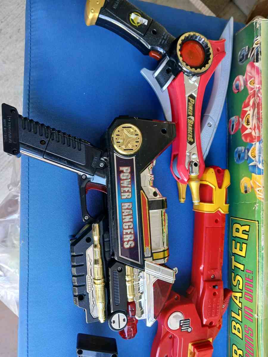 vintage power rangers lot everything pictured - Pomona, California - FleaMarketBay