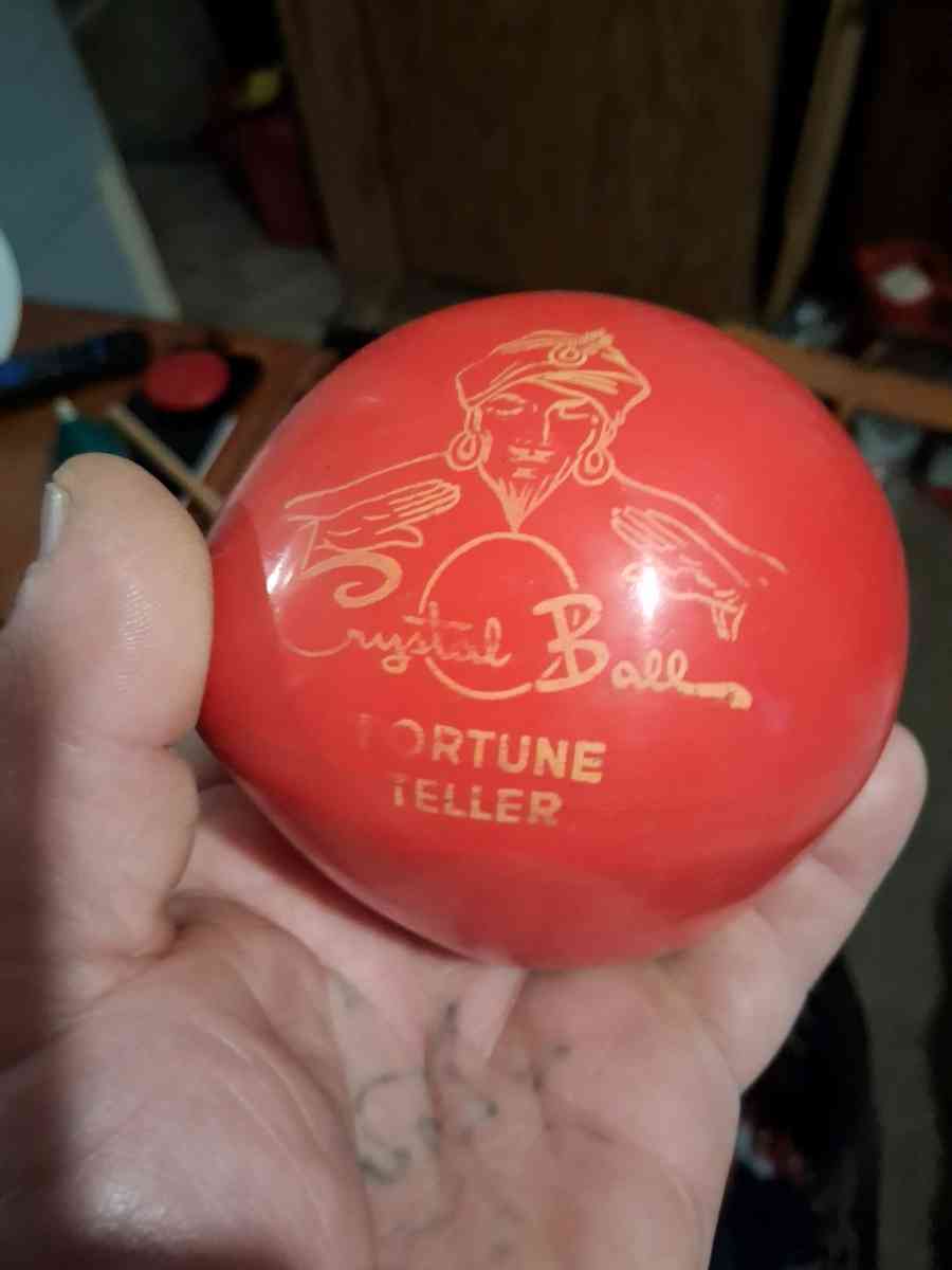 1950s toy crystal ball - Laurens, South Carolina