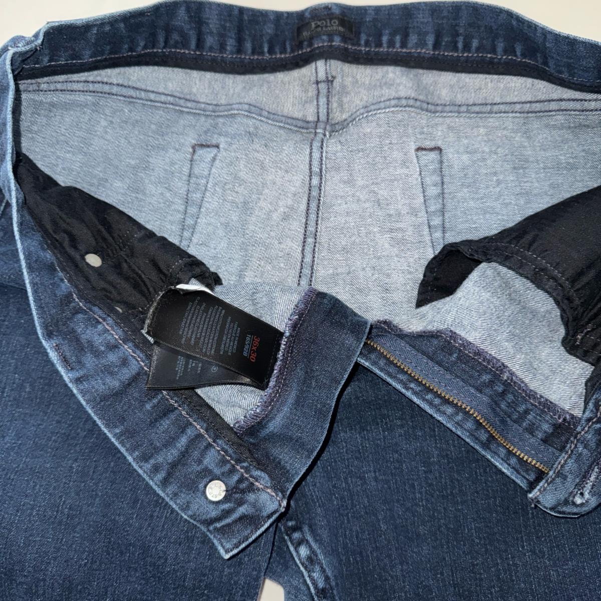 Polo Ralph Lauren Mens Dark Wash StraightLeg Jeans  36x30 - Los Angeles, California - FleaMarketBay