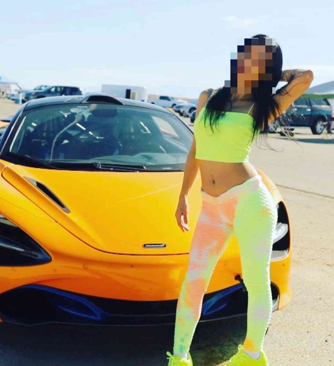 Neon TieDye Textured Leggings  Neon Green Tank Top Set  Fest - Los Angeles, California