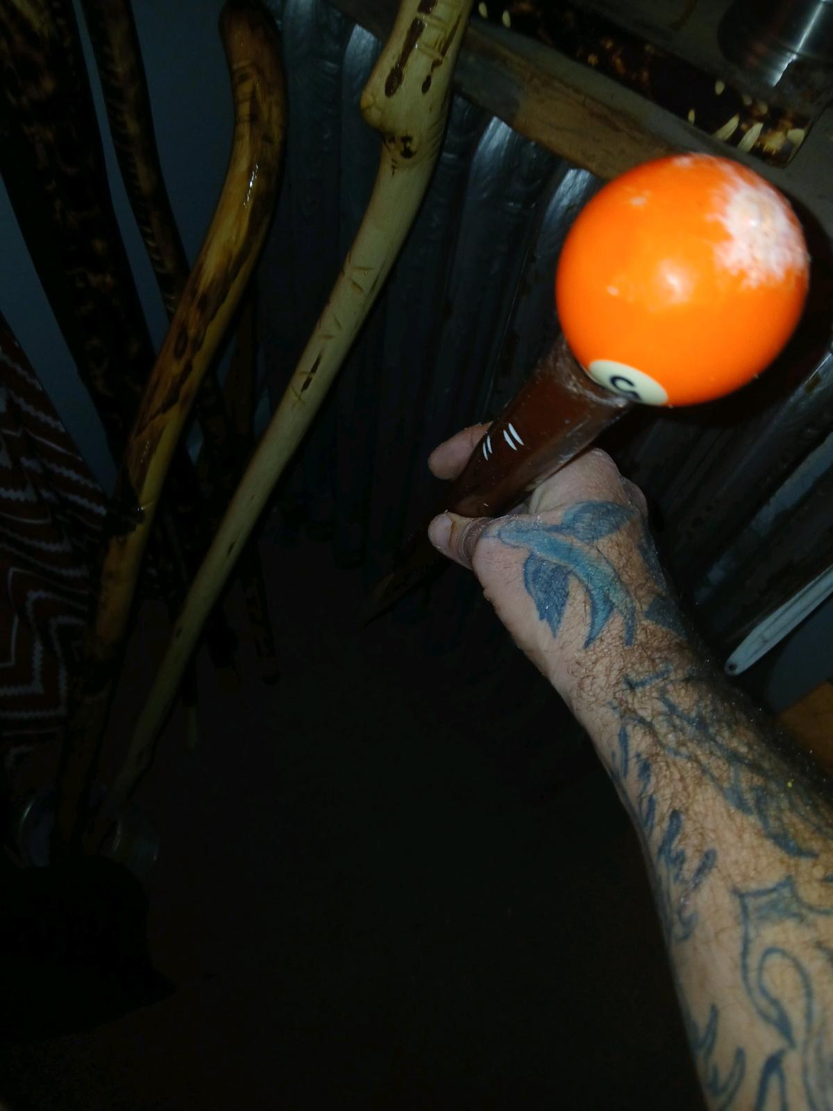 billiard cue stick and ball walkingsticks - Troy, New York - FleaMarketBay