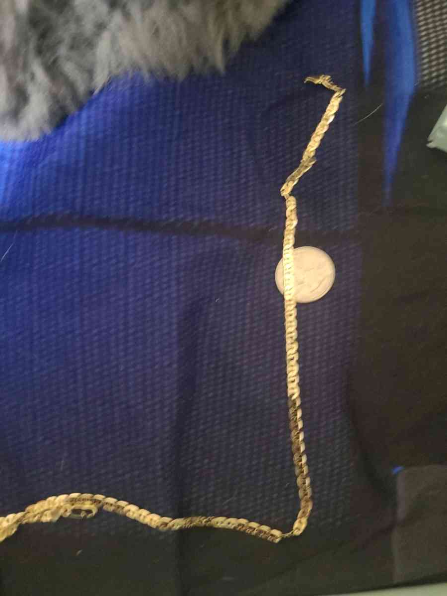 14k 4mm Mariner necklace - Mount Sterling, Kentucky - FleaMarketBay