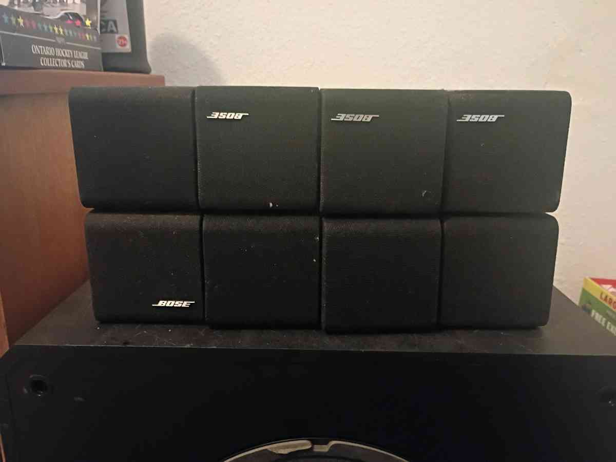 Bose Legendary Redline Double Cube Speakers Set of 4