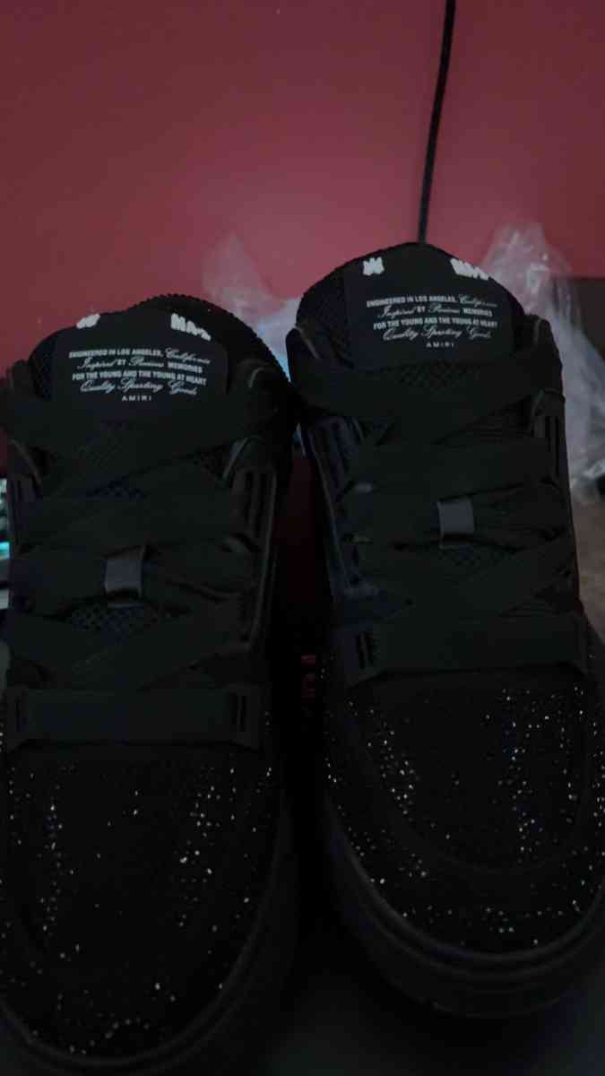 Black amiri ma1 crystal - Garland, Texas - FleaMarketBay