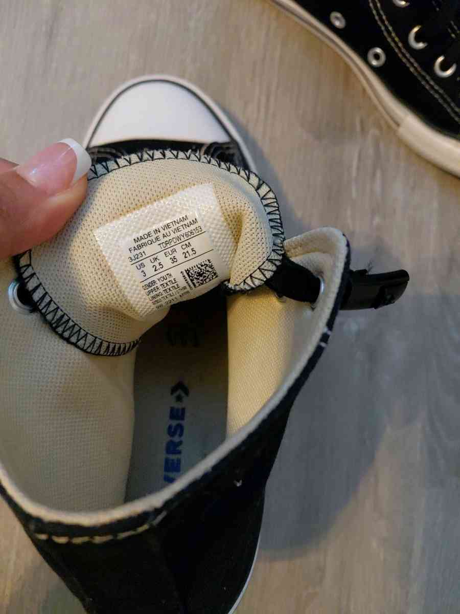 Converse Chuck Taylor All Star High Top  BlackWhite - Houston, Texas - FleaMarketBay