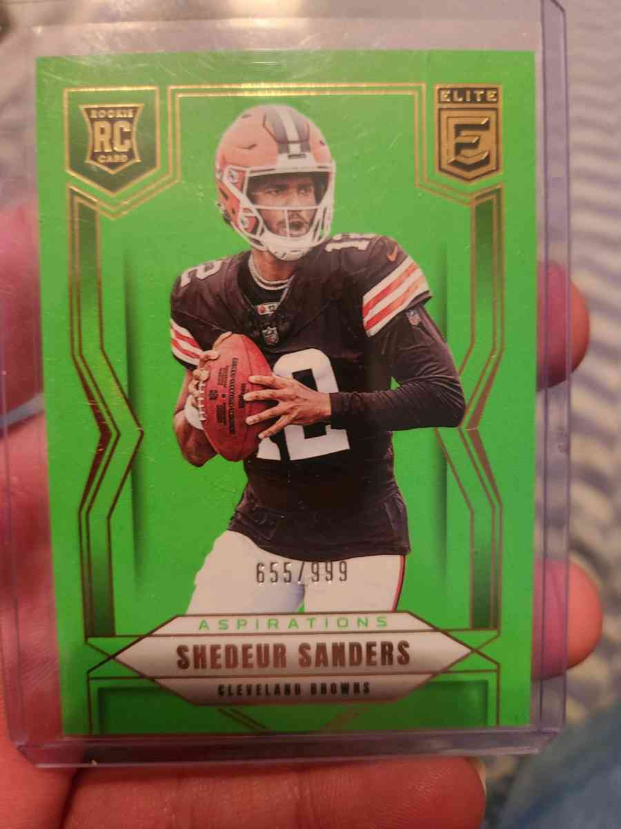 2025 Donruss Elite Shedeur Sanders RC - Joplin, Missouri
