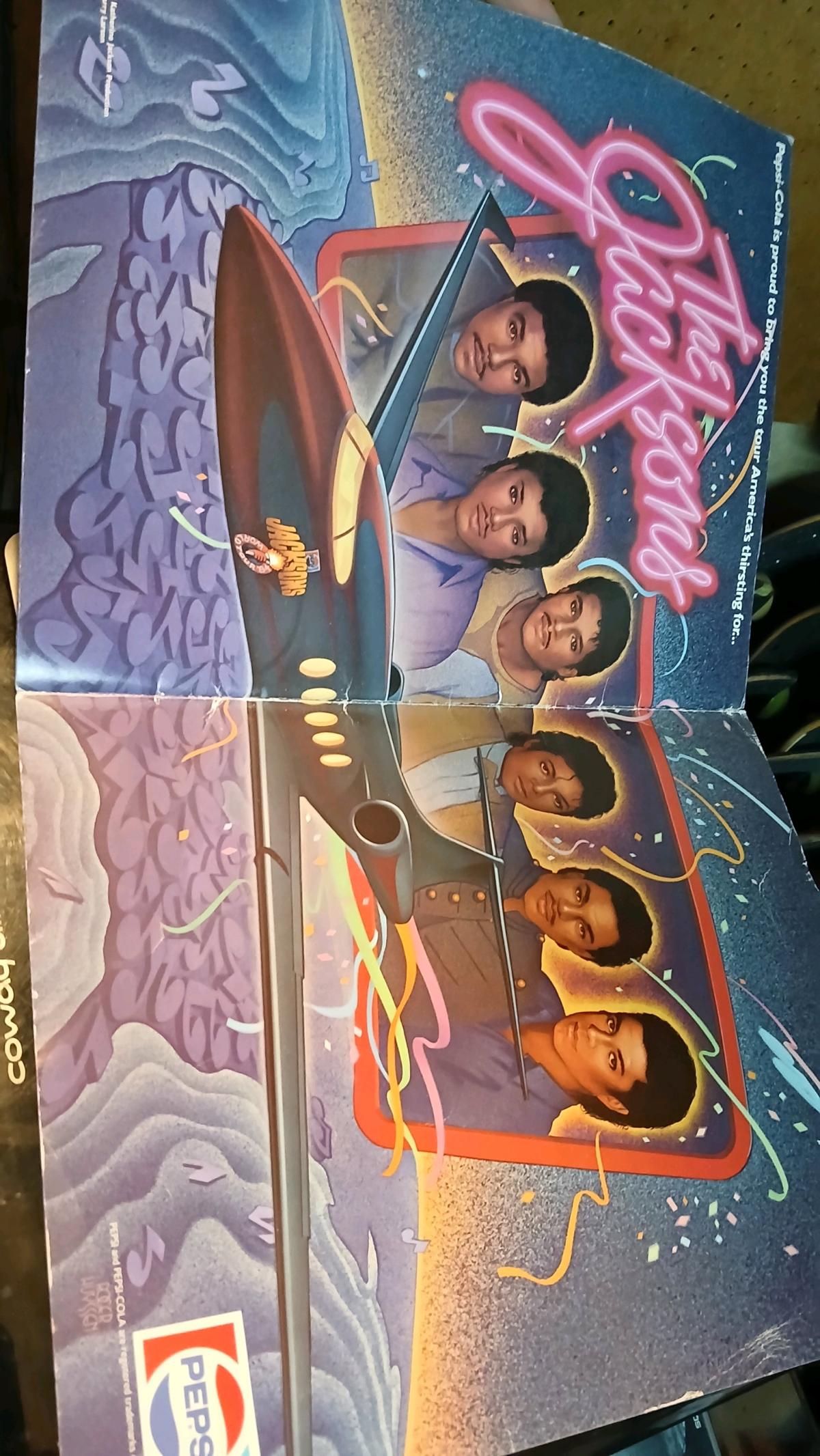 michael jackson ljn figure and tour program - Pomona, California - FleaMarketBay