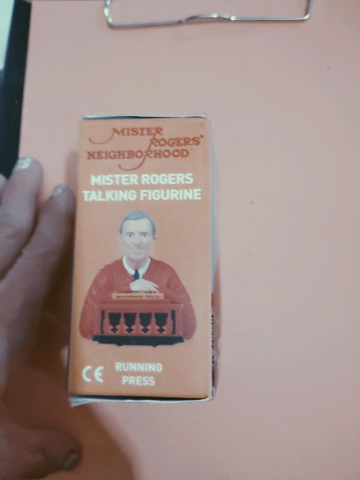 Mister Rogers neighborhood talking figurine - Aiken, South Carolina - FleaMarketBay