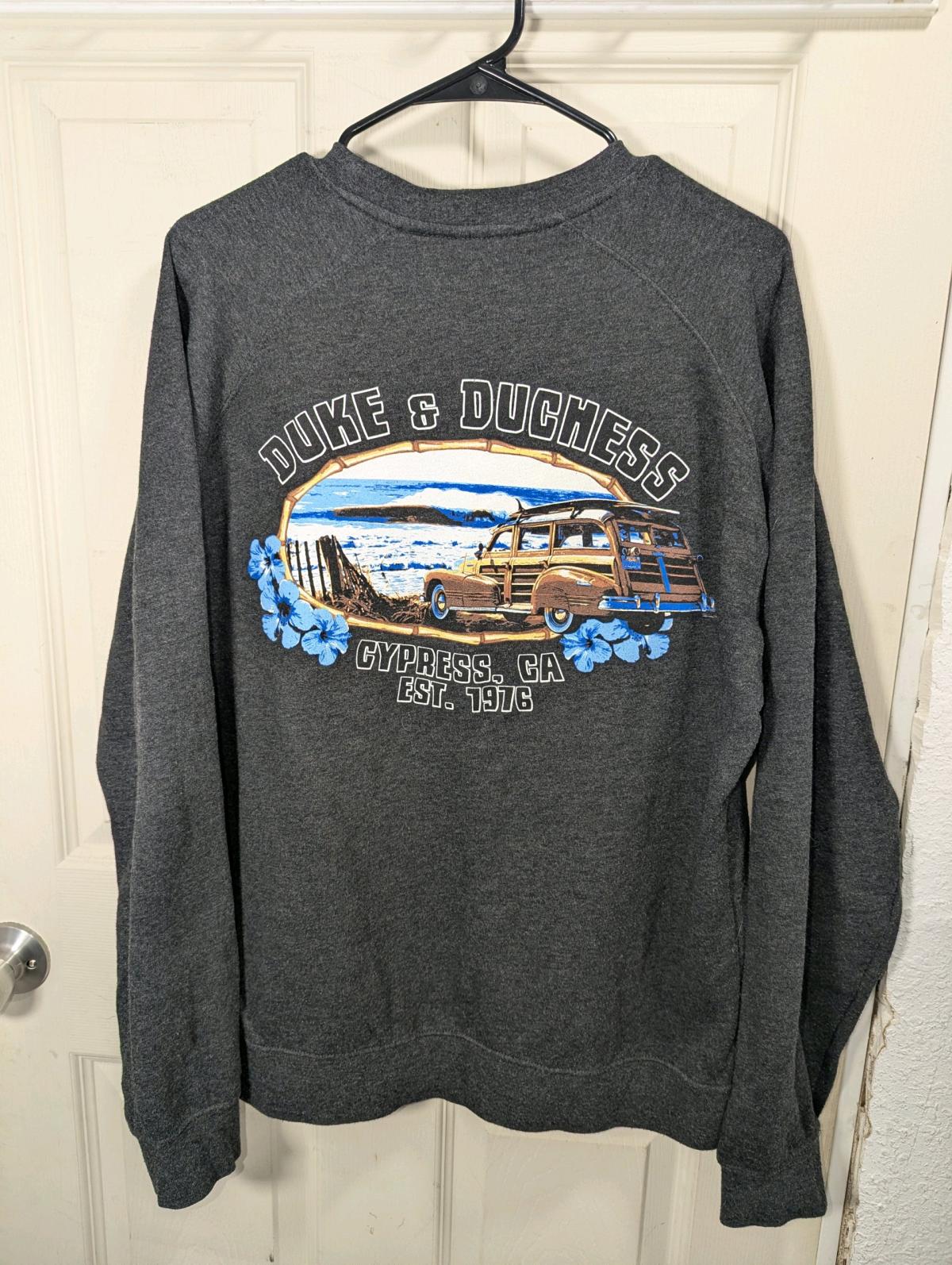Duke and Duchess sweatshirt - Fresno, California - FleaMarketBay