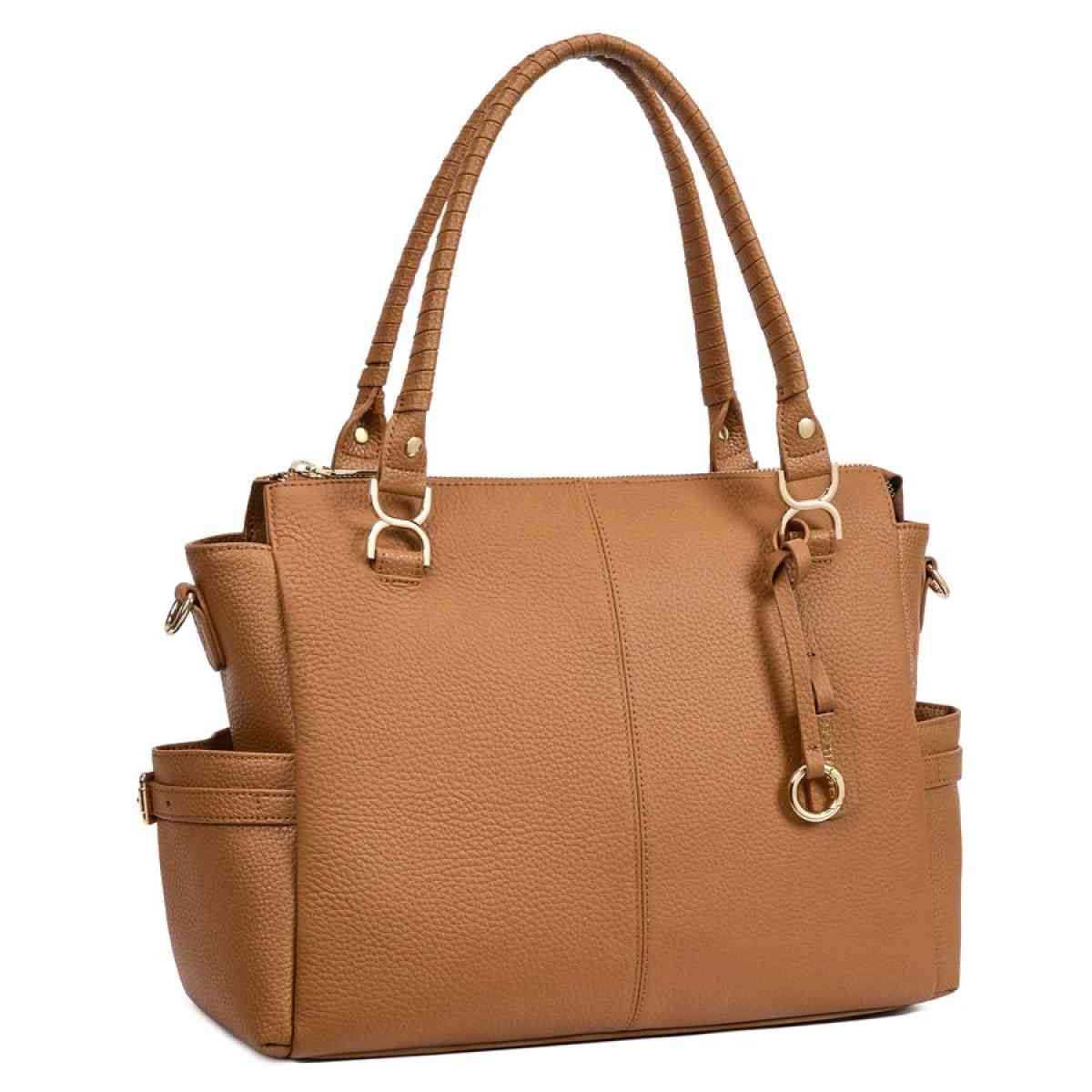 Nevin Genuine Pebbled Leather Everyday Carryall Tote - Charlotte, North Carolina