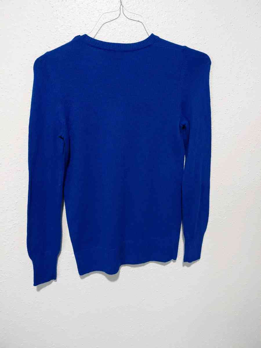 Cobalt blue cotton sweater with round neck from GAP size XS - Houston, Texas - FleaMarketBay