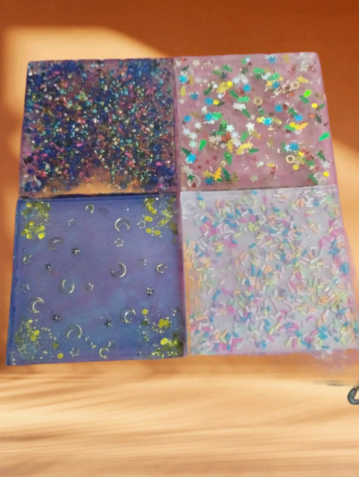 Handcrafted and personalized Coaster sets