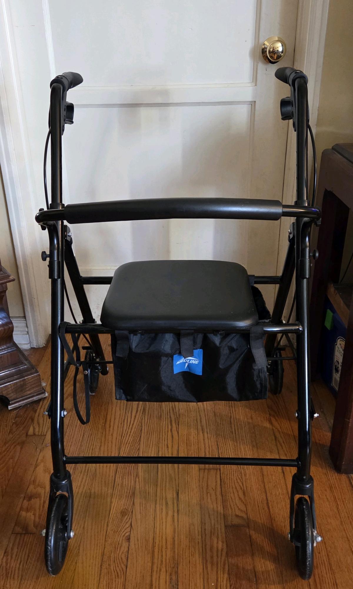 Medline Basic Rollator with seat