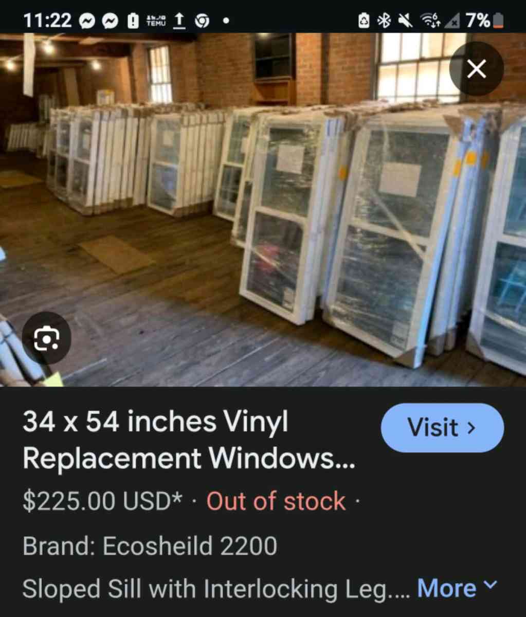 windows there are 9  they were over 200 for just one - Waverly, Ohio - FleaMarketBay