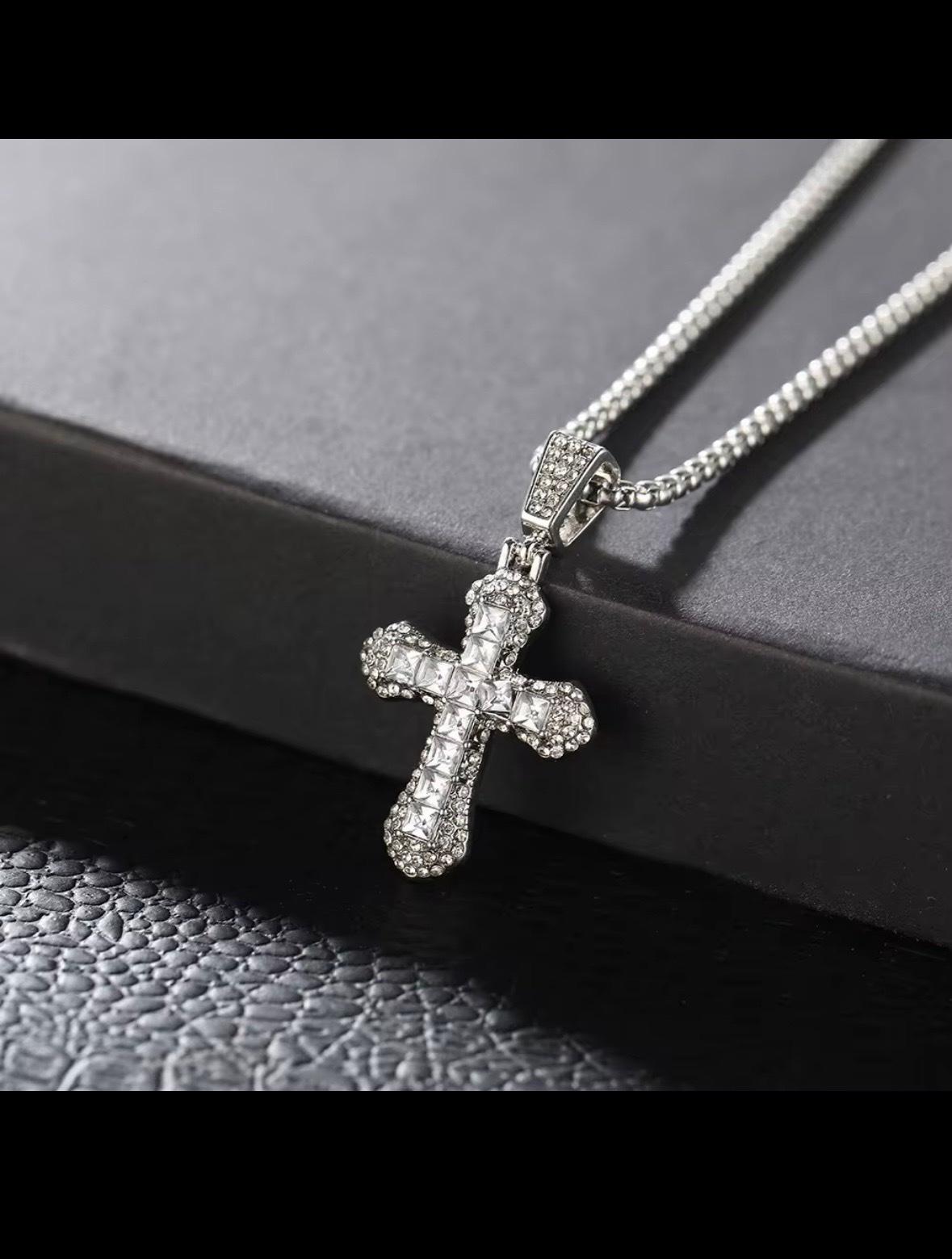 zircon cross pendant chains - Houston, Texas - FleaMarketBay