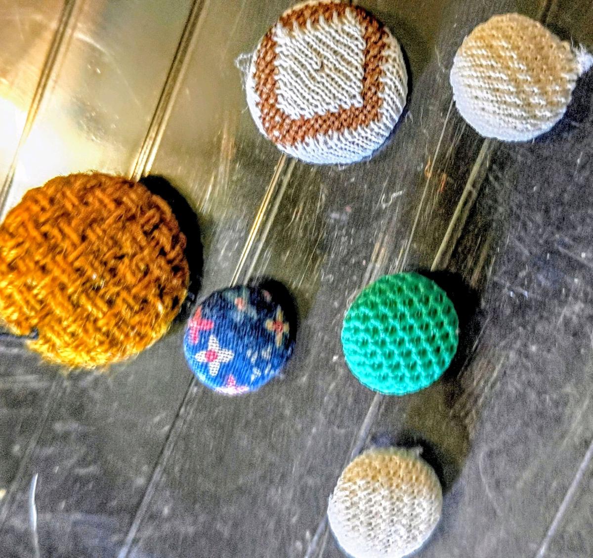 variety of vintage buttons - Elberton, Georgia