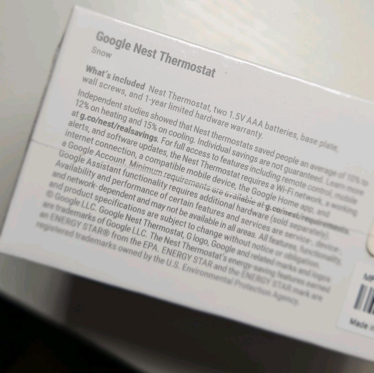 Google Nest Thermostat - Dallas, Texas - FleaMarketBay