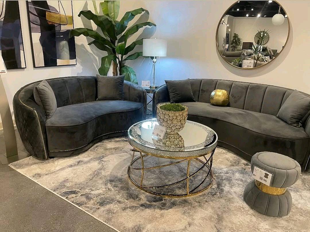 Luxury Modern Sofa Set  1886 or ONLY 53 Down  New  Delivery - Miami, Florida - FleaMarketBay