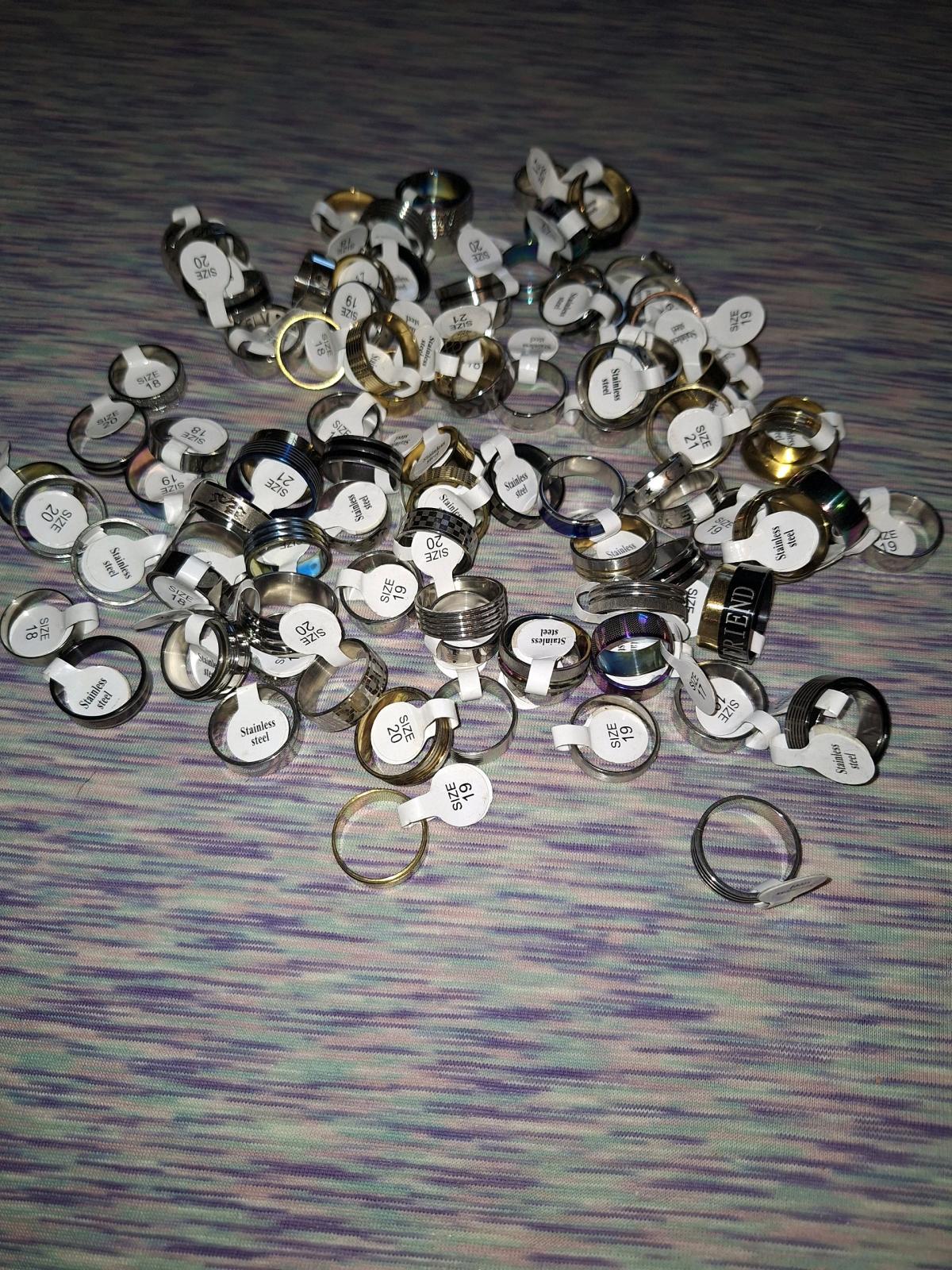 Womens and Mens Rings new Ill be posting more of them