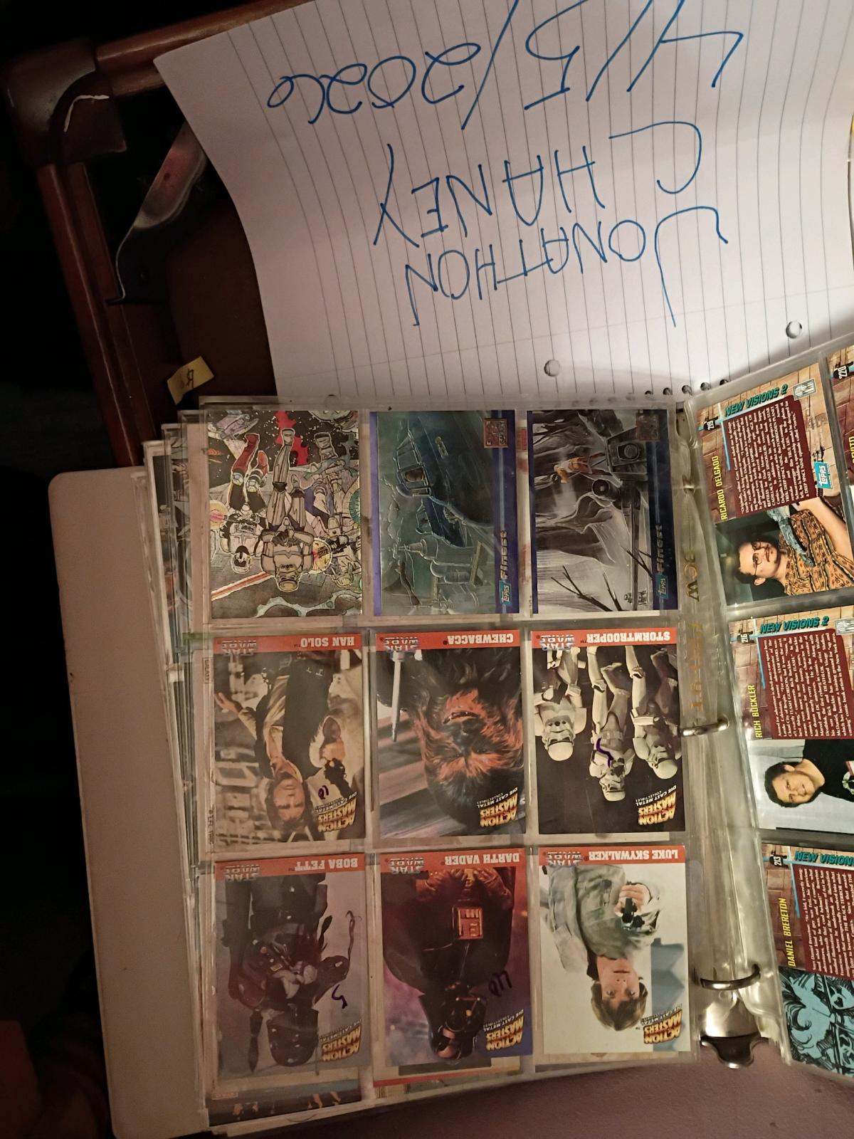 Star wars cards from 80s and 90s - Indianapolis, Indiana - FleaMarketBay