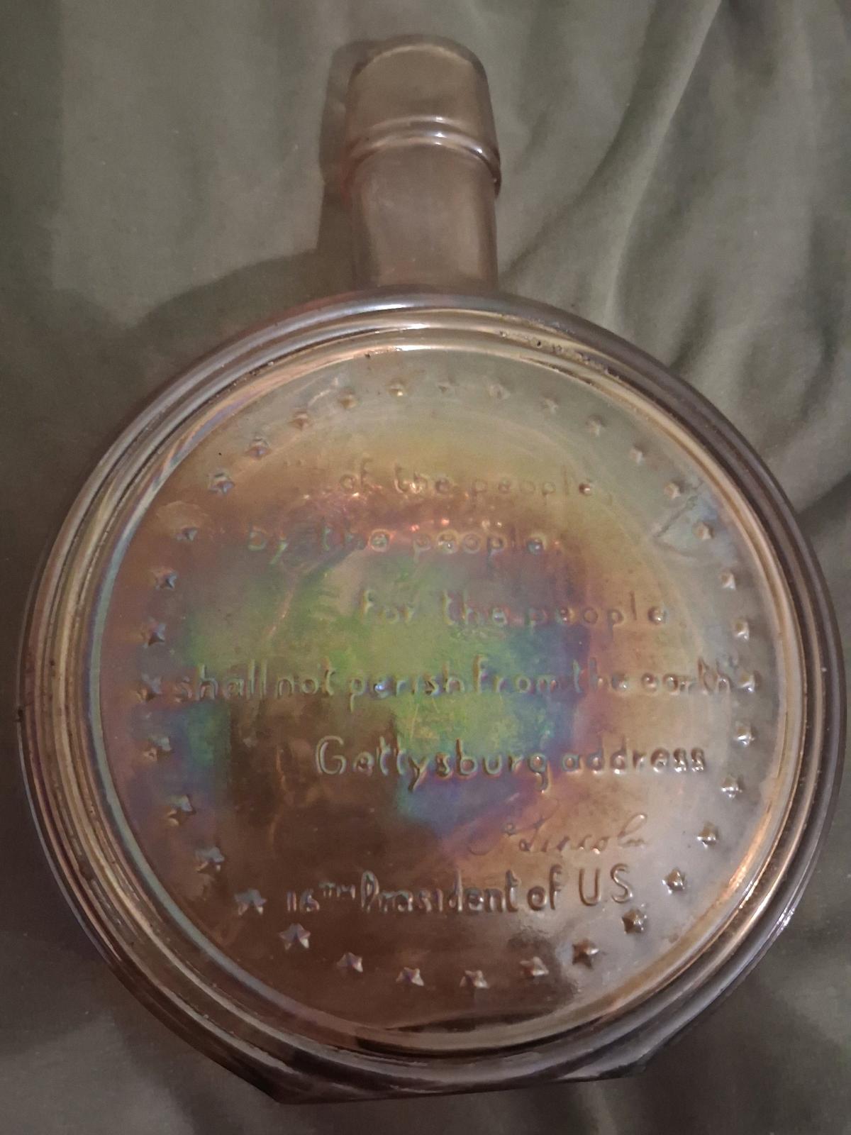 Lincoln liquor decanter - Folcroft, Pennsylvania - FleaMarketBay