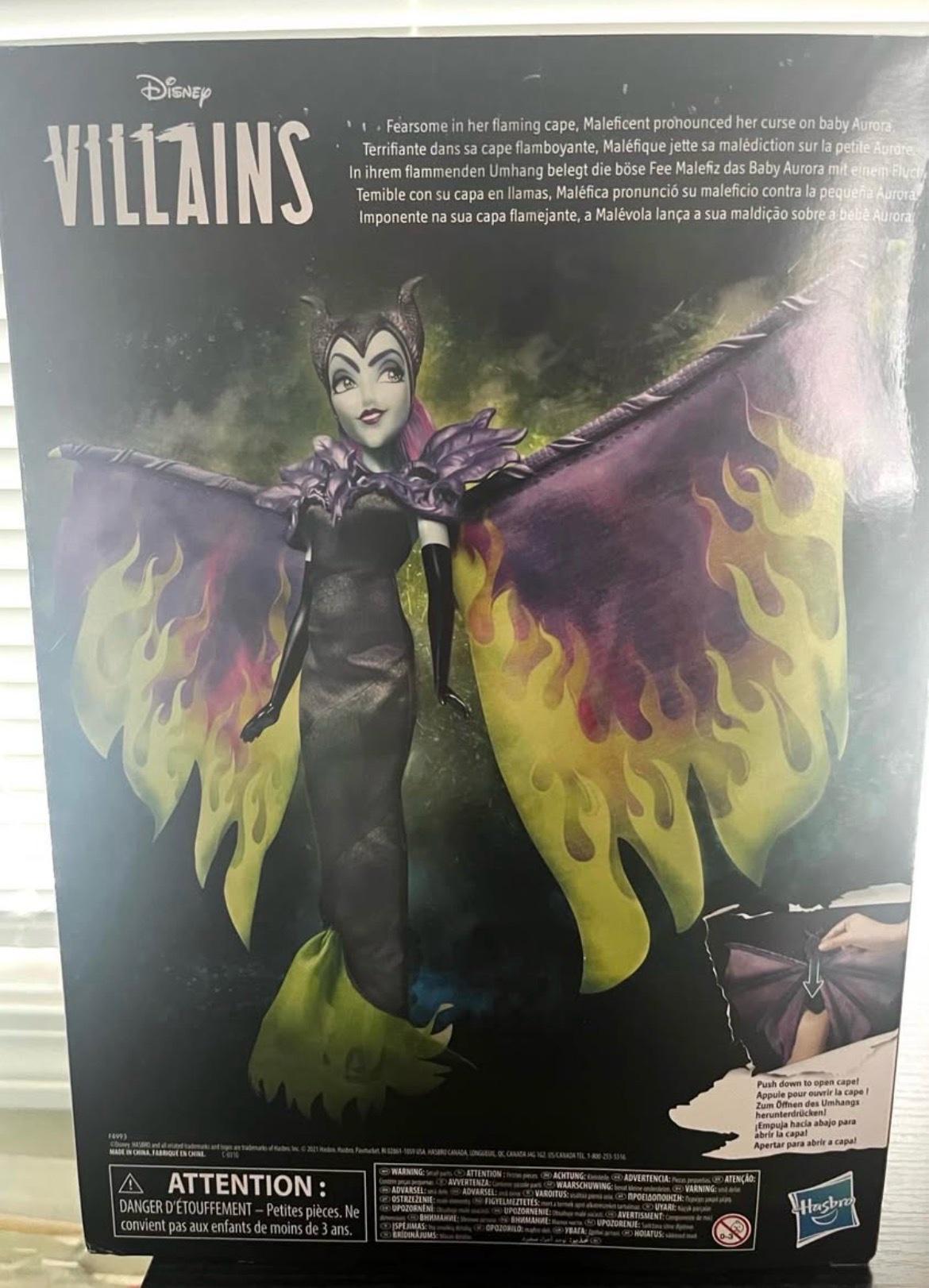 DISNEY VILLAINS MALEFICENT DOLL - Norwood, Massachusetts - FleaMarketBay