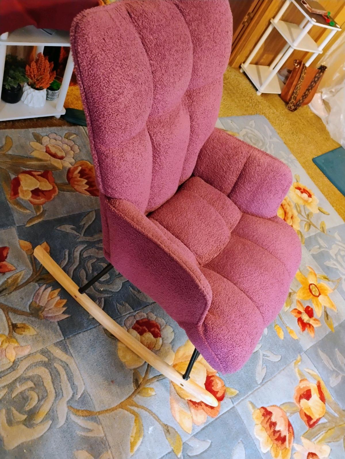 purple Rocking chair - Hubert, North Carolina - FleaMarketBay