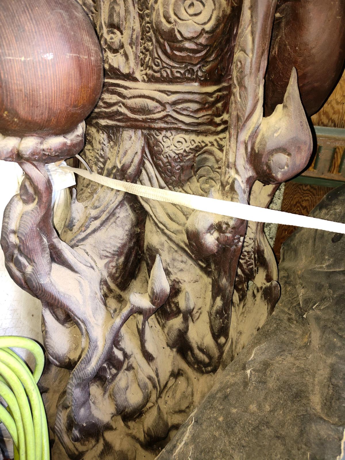 wood statues - Anderson, California - FleaMarketBay