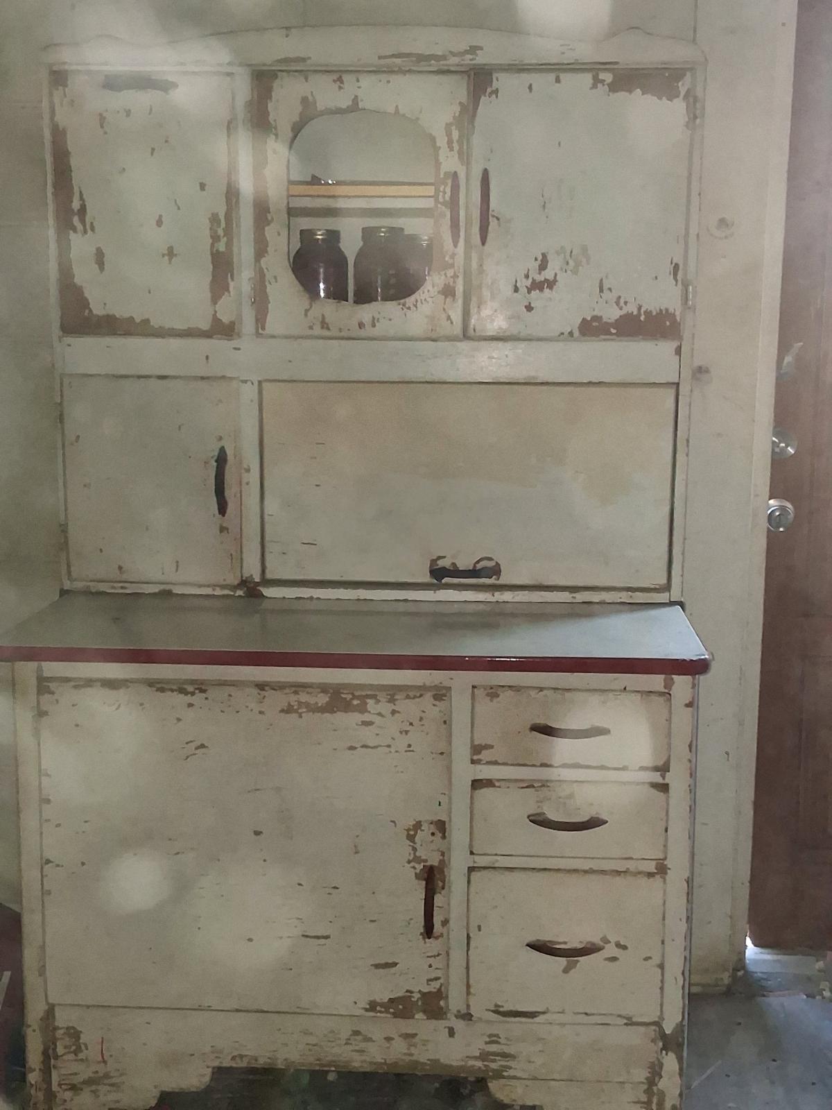 antique kitchen hutch