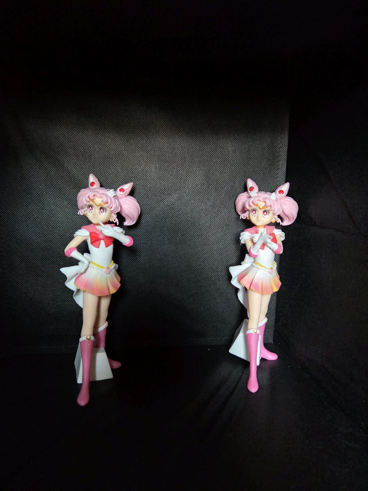 2 PcsSet Sailor Moon Eternal Super Chibi Moon Figure Glitter - Montebello, California - FleaMarketBay