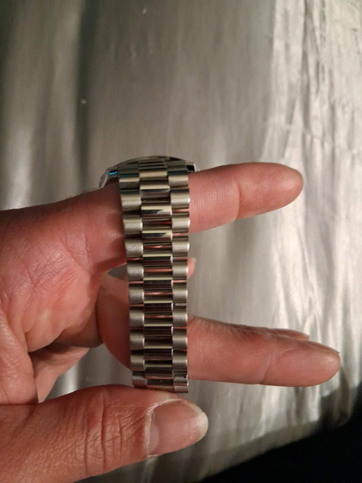 Rainbow Presidential Day Date Mens Watch - Buffalo, New York - FleaMarketBay