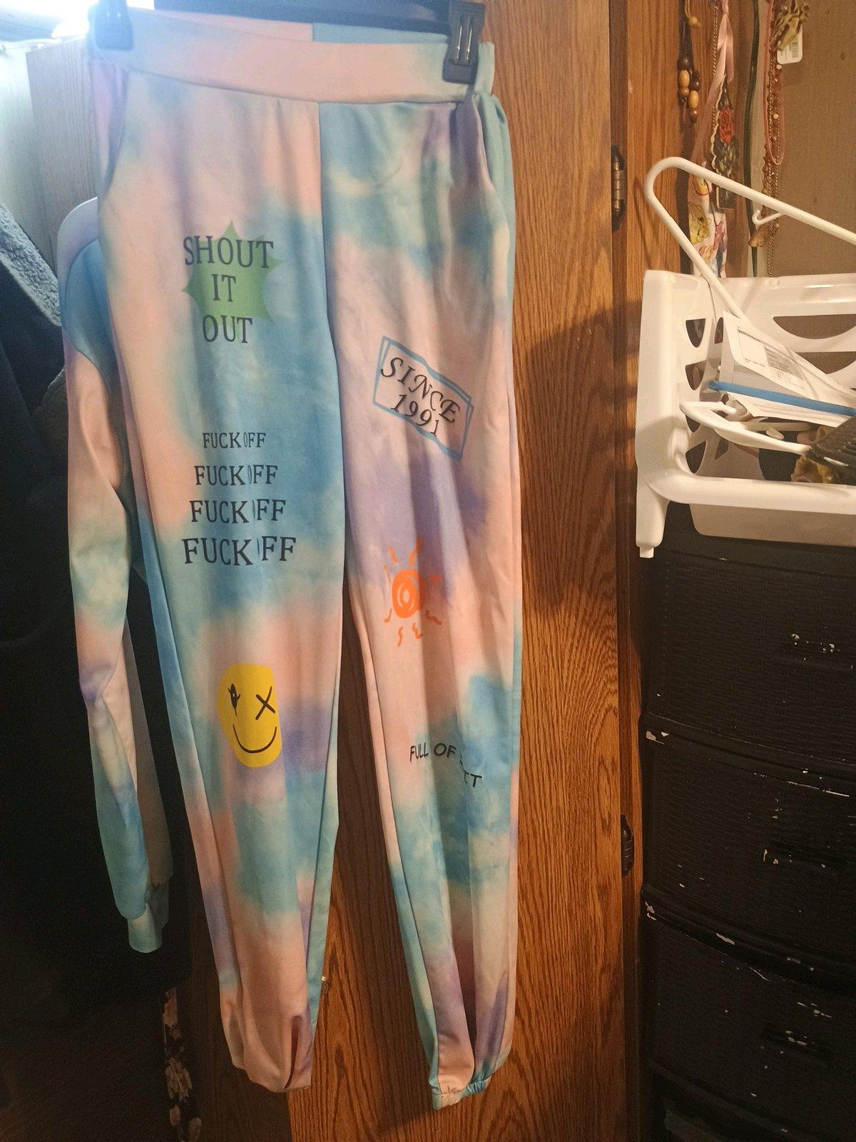 Like New sweat pants and hoodie tyedie - Moundsville, West Virginia - FleaMarketBay