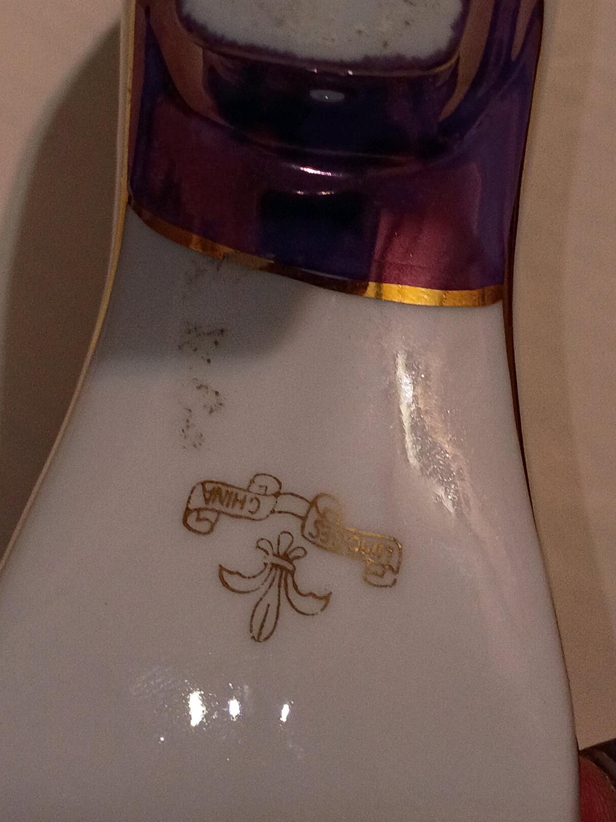 limoges vintage mini porcelain shoe - Elberton, Georgia - FleaMarketBay