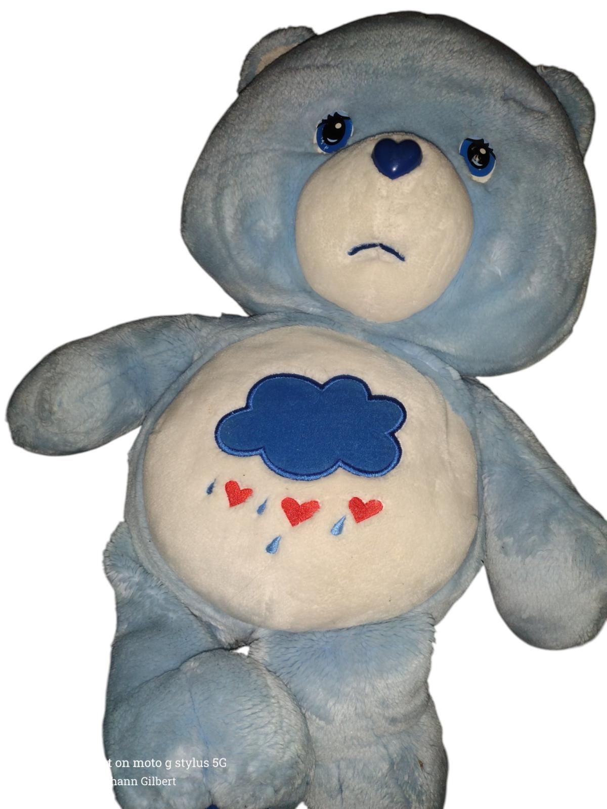 Large Care Bears Grumpy Bear Plush - Saint Charles, Missouri - FleaMarketBay