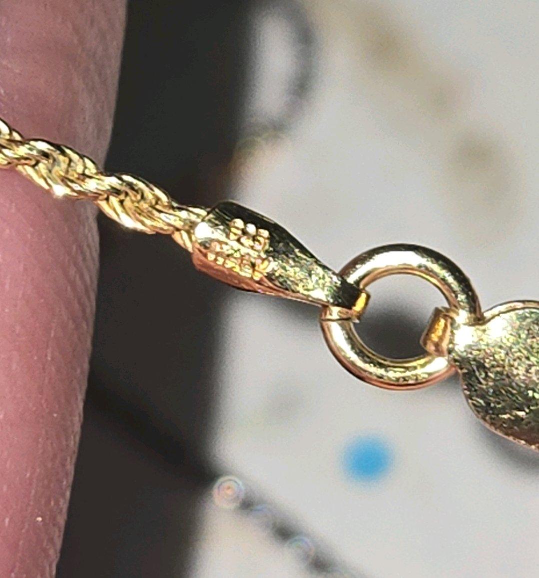 TriTone Sterling Silver Twisted Chain Necklace - Huntsville, Alabama - FleaMarketBay