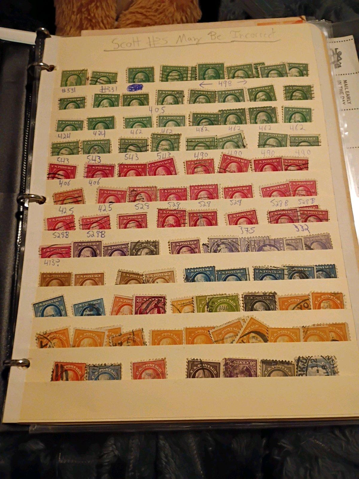stamp lot over 100 used old collectable stamps some 1800s