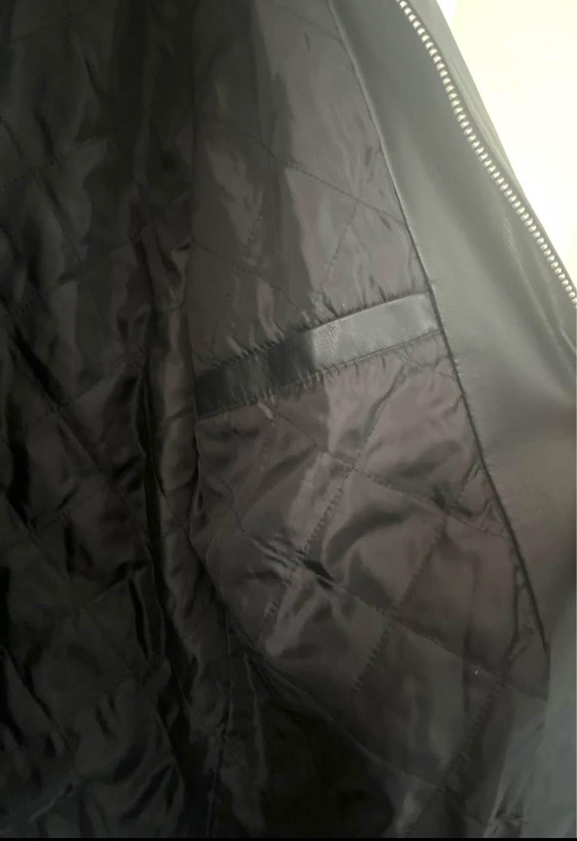 MENS HOODED FAUX LEATHER JACKET - Norwood, Massachusetts - FleaMarketBay