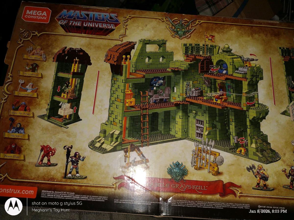 Mega Construx Masters of The Universe Castle Grayskull Set - Saint Charles, Missouri - FleaMarketBay