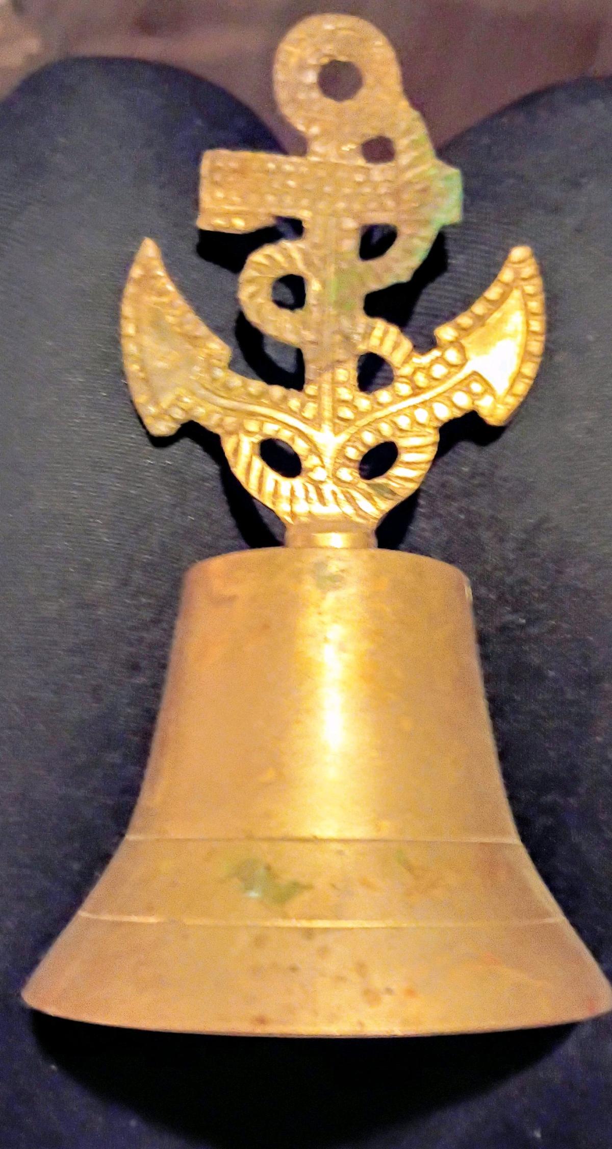 vintage brass bell - Elberton, Georgia