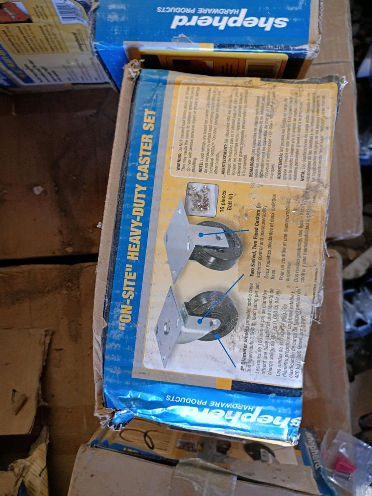 4 castor wheels in a box - Colorado Springs, Colorado - FleaMarketBay