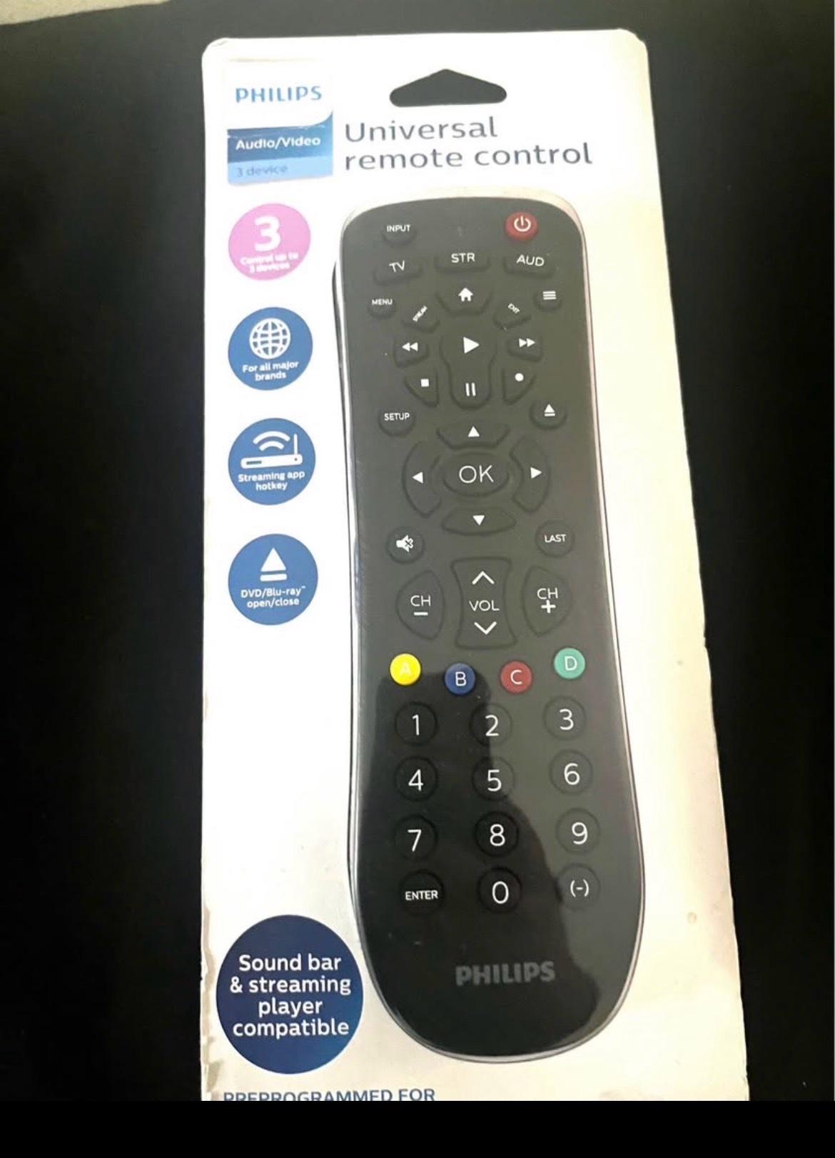 Philips Universal Remote Control