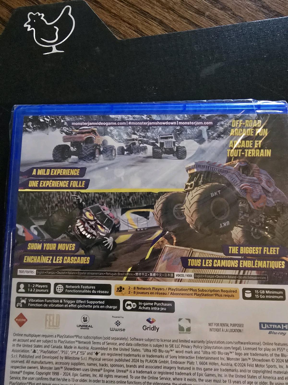 PS5 MONSTER JAM ShOWD down