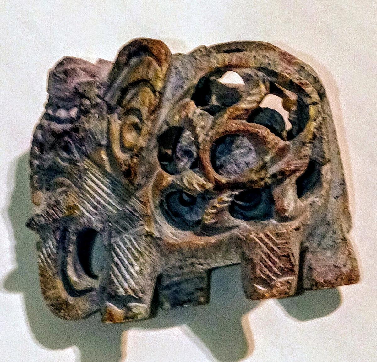 two soap stone elephant with baby elephant inside them - Elberton, Georgia - FleaMarketBay