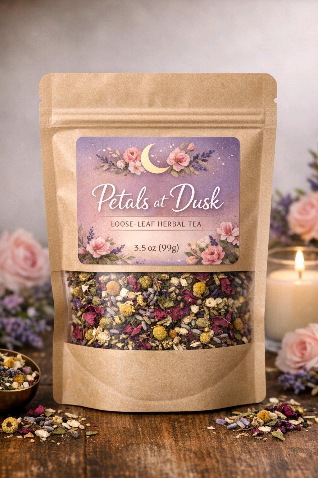 Petals at Dusk Herbal Sleep Tea