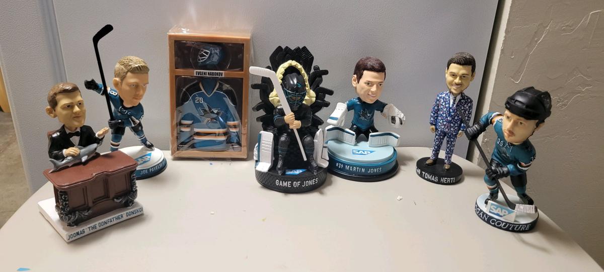 sharks bobble heads - San Jose, California
