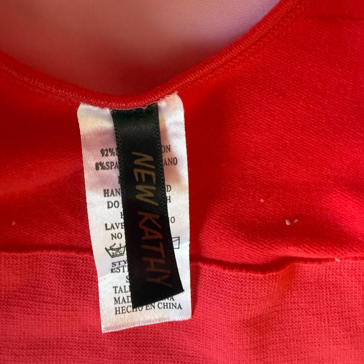 New Kathy Padded Lace Bralette  Red Seamless PushUp Crop Top - Los Angeles, California - FleaMarketBay